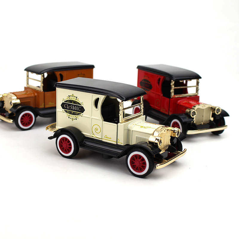 Vintage Collectible Toy Cars - 1pc Retro Alloy Car Model FT