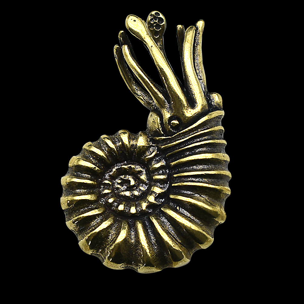 Vintage Brass Nautilus Shell F - Vintage Collectible Christmas Ornaments recensie en prijs