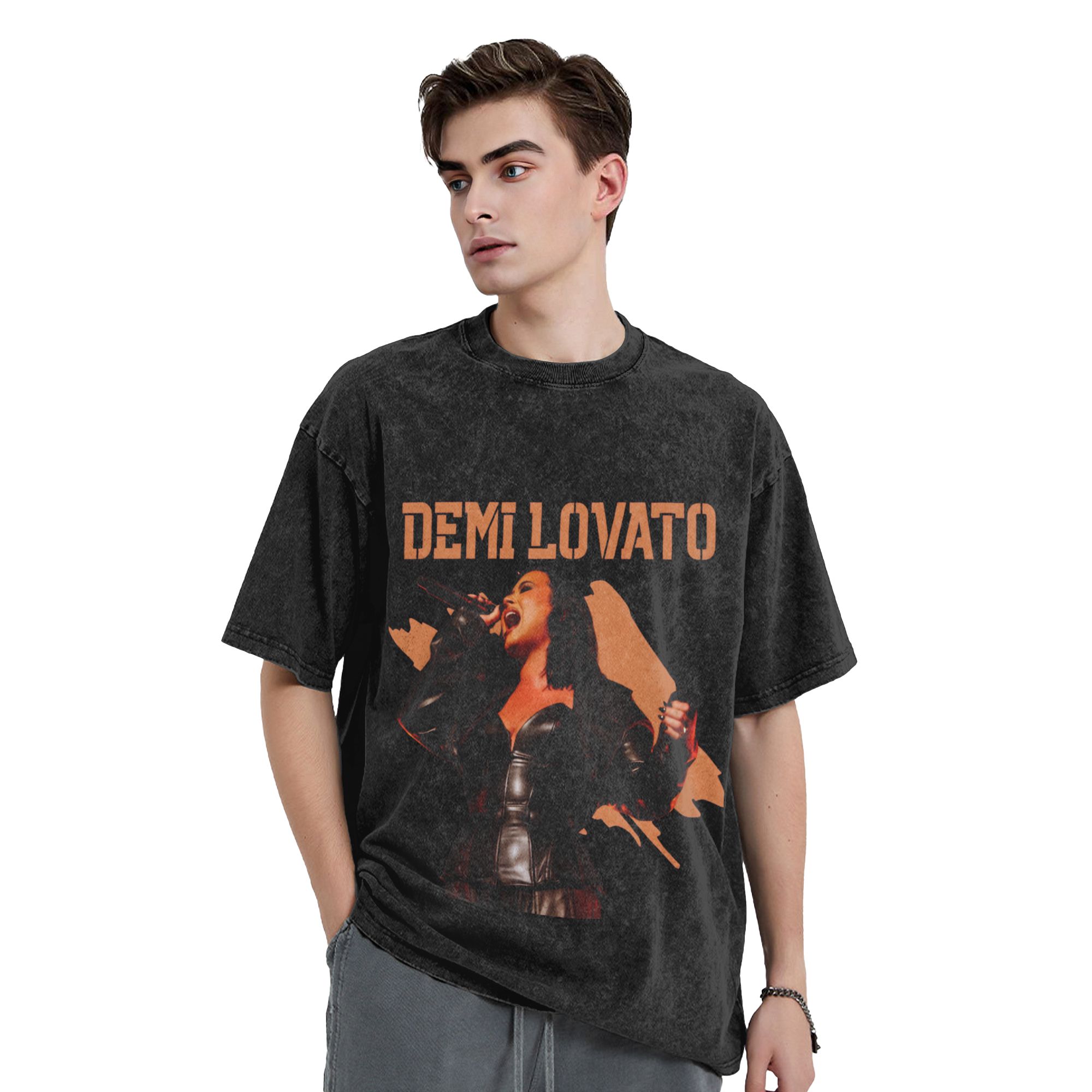Harajuku Washed Shirts Demi Lo - Collectible Vintage T Shirts recensie en prijs