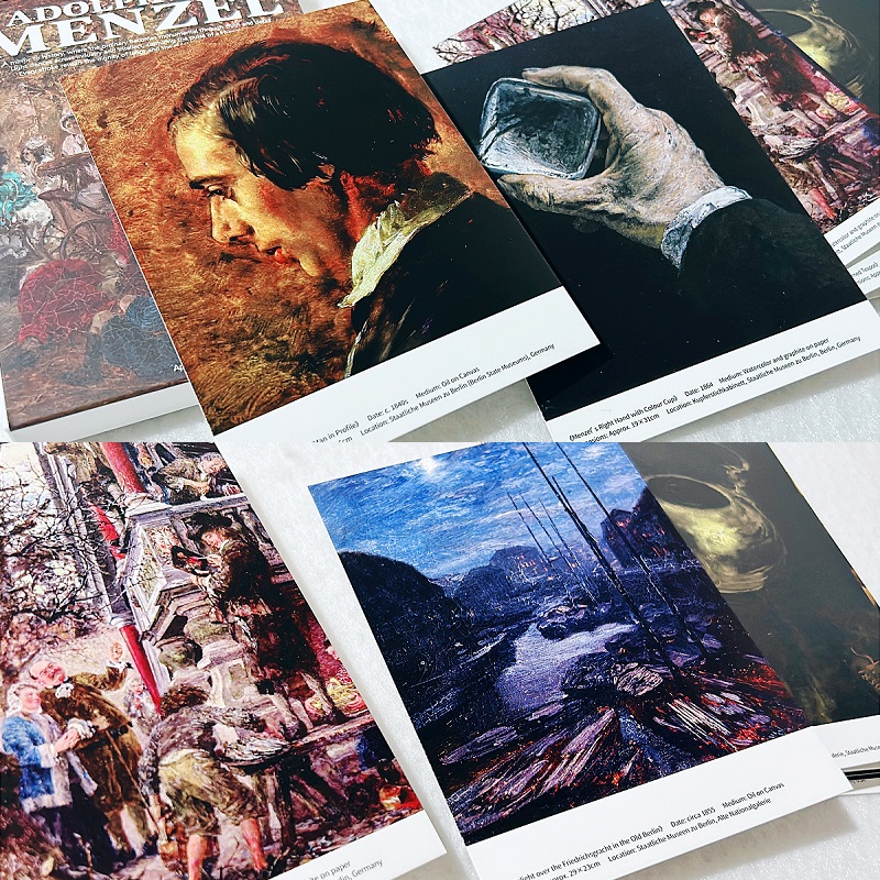 30PCS Adolph Von Menzel Oil Pa - Collectible Vintage Greeting Cards recensie en prijs