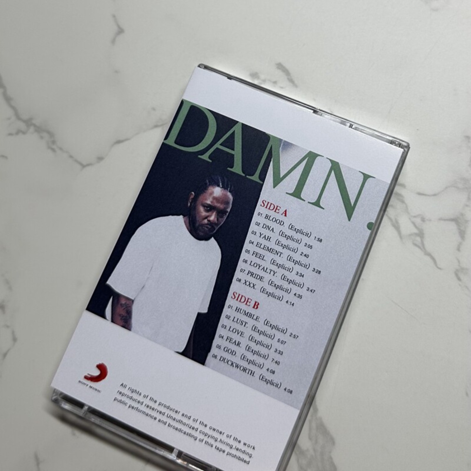 Kendrick Lamar DAMN. Conscious - Vintage And Collectible recensie en prijs