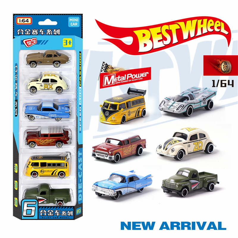 1:64 Alloy retro racing car 6- - Vintage Collectible Toy Cars recensie en prijs