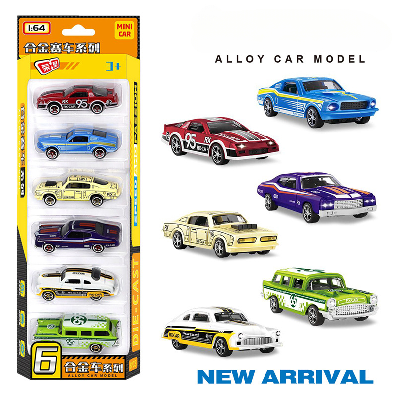 1:64 Alloy retro racing car 6- - Vintage Collectible Toy Cars recensie en prijs