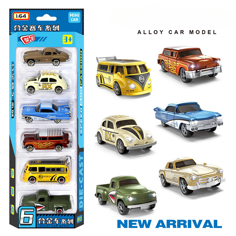 1:64 Alloy retro racing car 6- - Vintage Collectible Toy Cars recensie en prijs