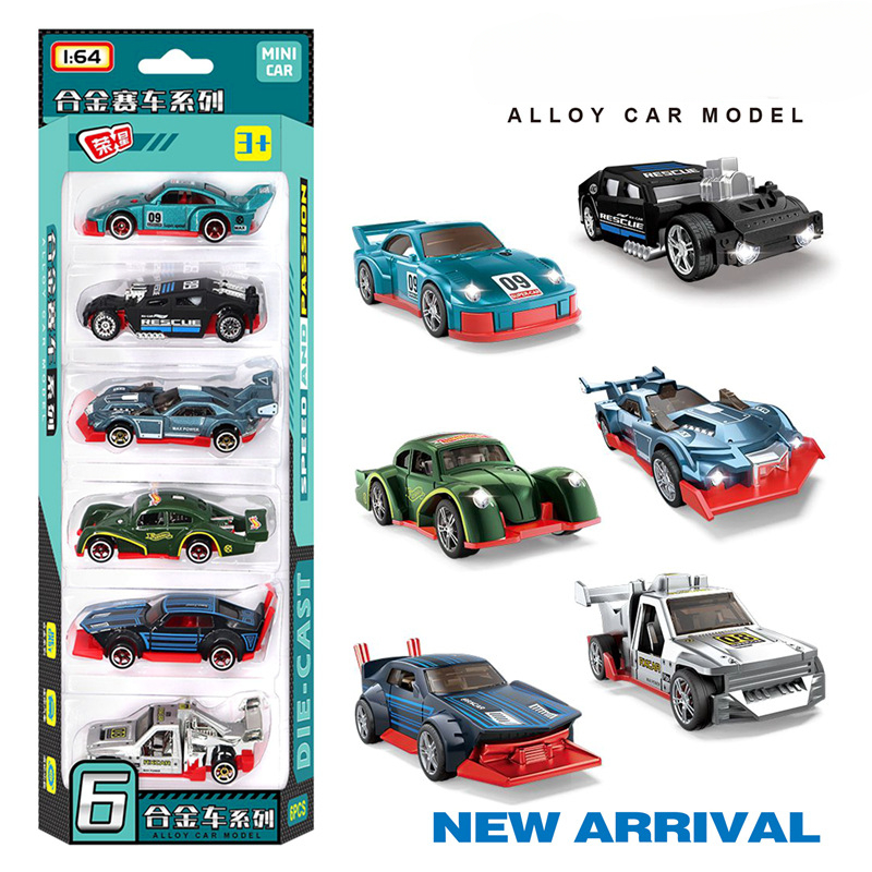 1:64 Alloy retro racing car 6- - Vintage Collectible Toy Cars recensie en prijs