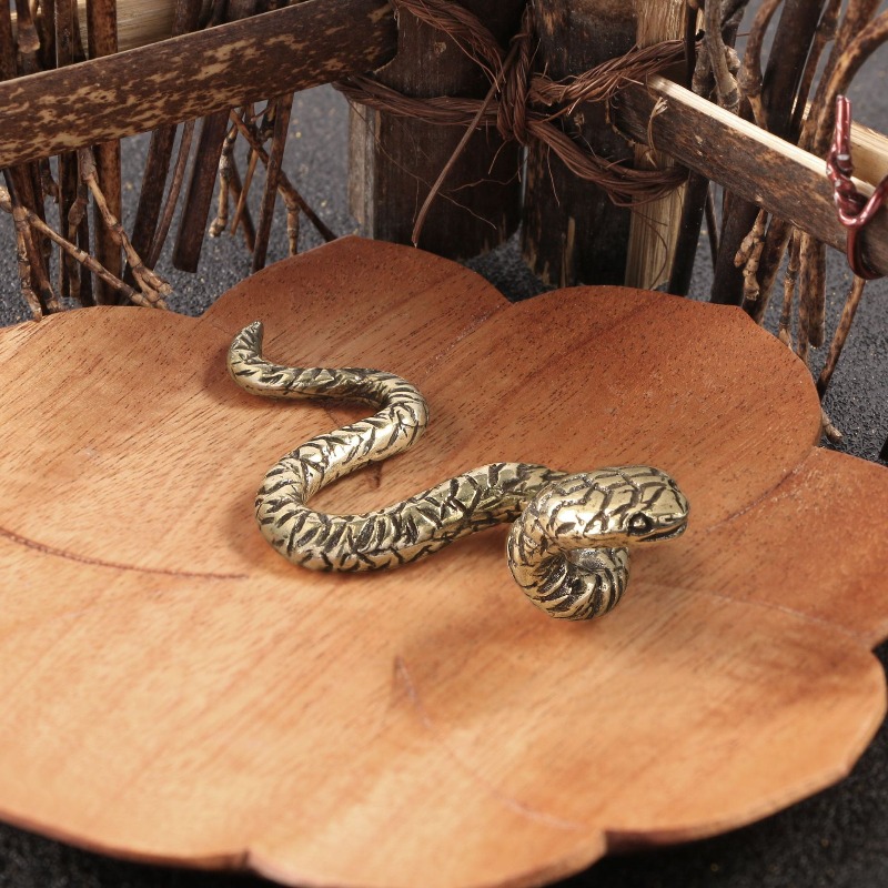 1 PC Solid Brass Carved Cobra  - Vintage Collectible Christmas Ornaments recensie en prijs