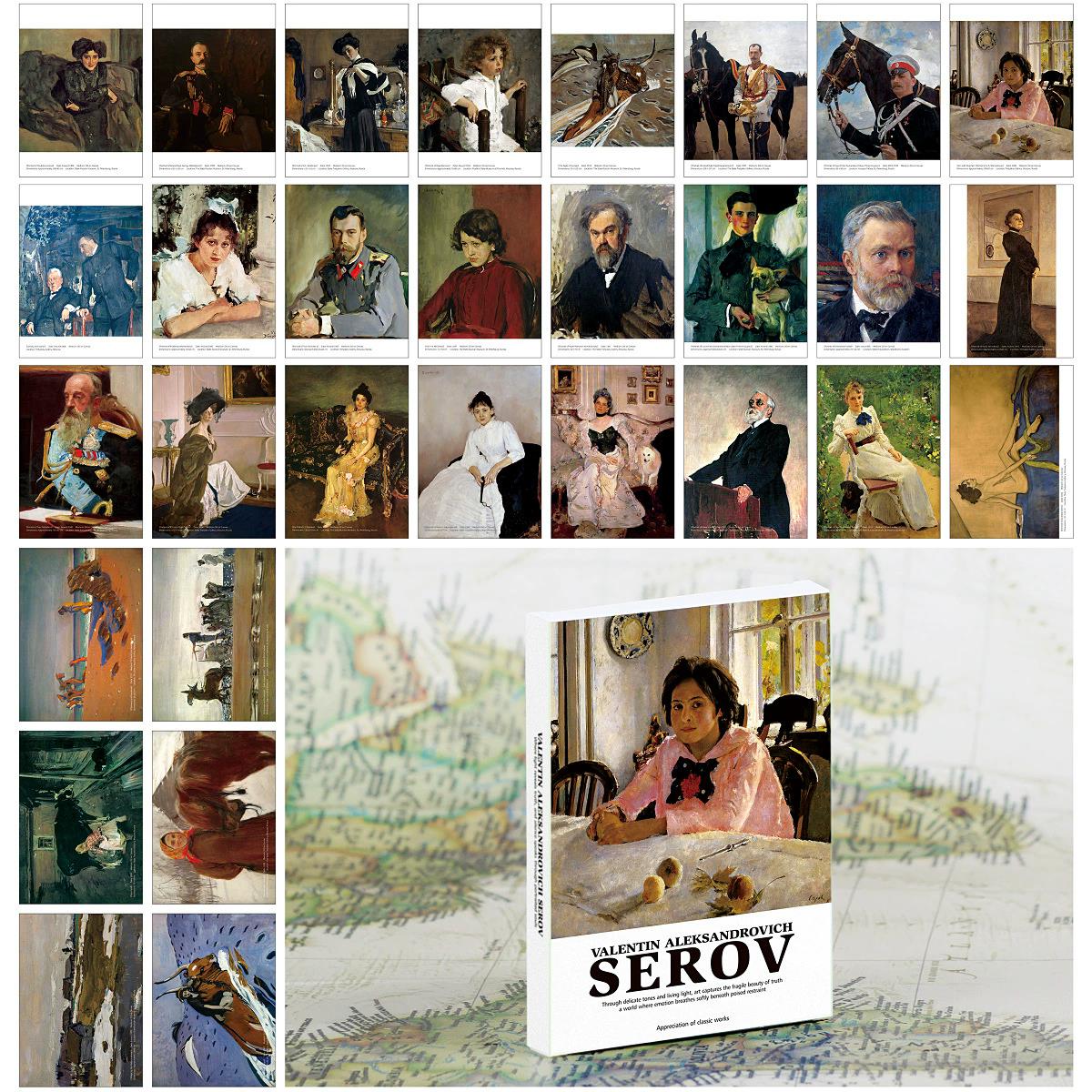 30Pcs Valentin Serov Vintage P - Collectible Vintage Greeting Cards recensie en prijs