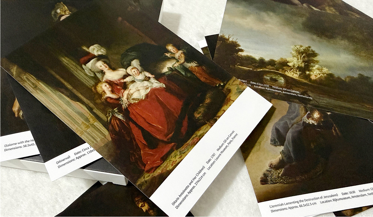 30Pcs Rembrandt Vintage Oil Pa - Collectible Vintage Greeting Cards recensie en prijs