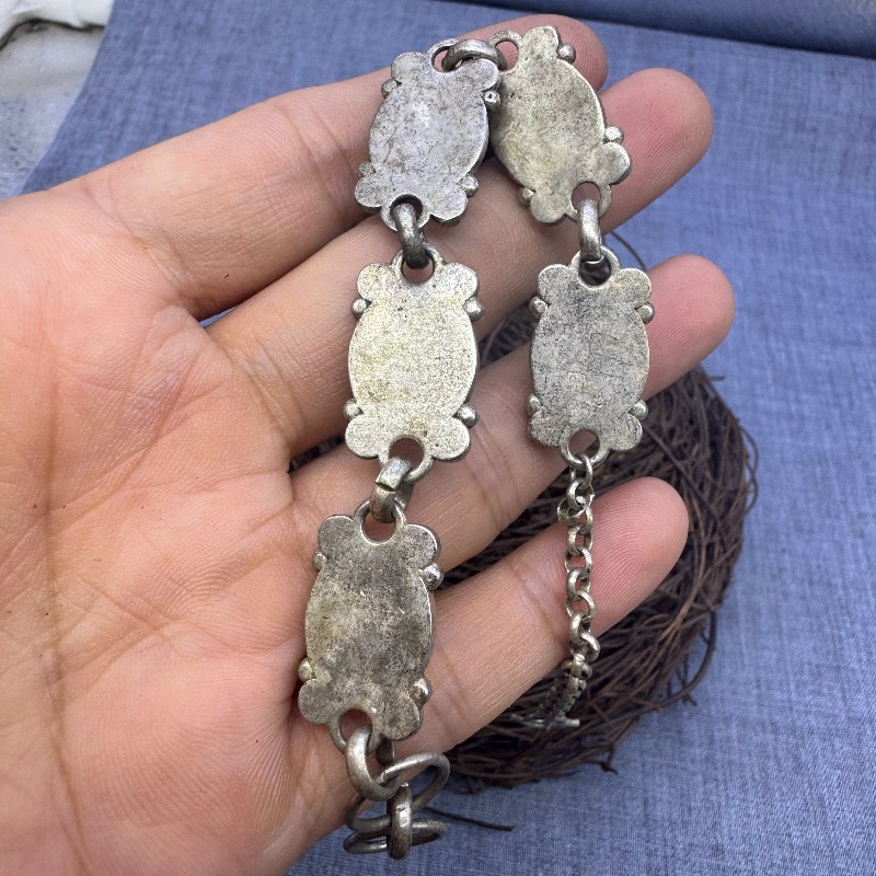 Vintage Old Silver Bracelet Ha - Vintage Collectible Jewelry recensie en prijs