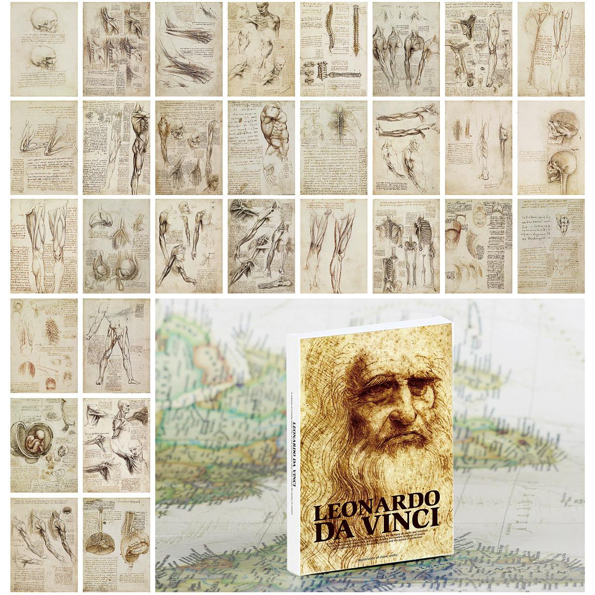 30PCS Classic Leonardo da Vinc - Collectible Vintage Greeting Cards recensie en prijs