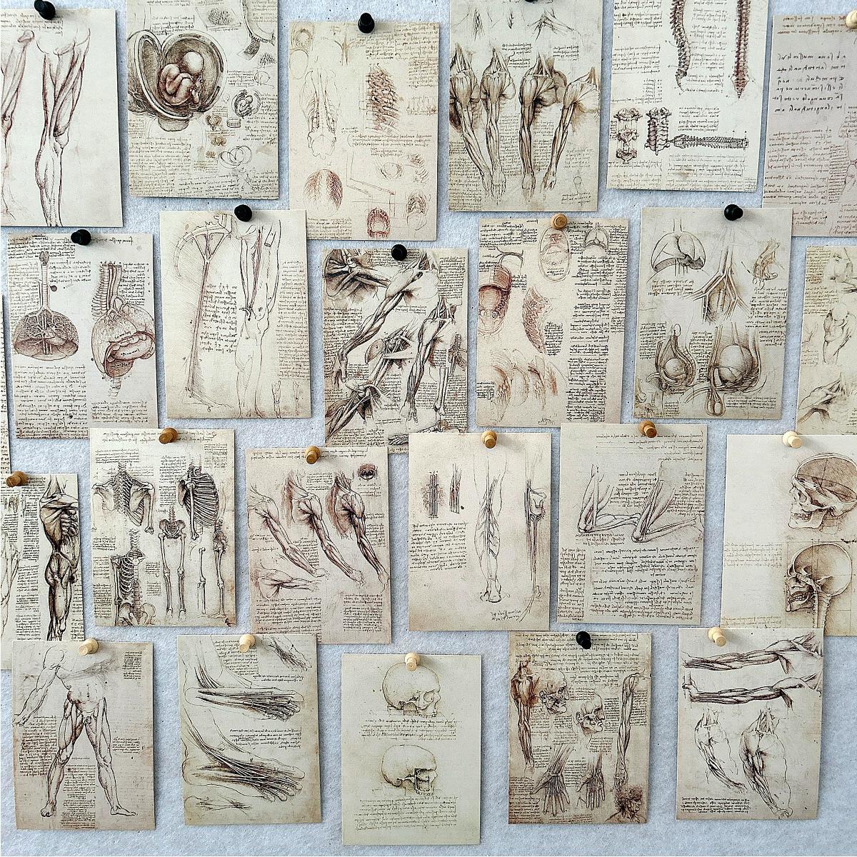 30PCS Classic Leonardo da Vinc - Collectible Vintage Greeting Cards recensie en prijs
