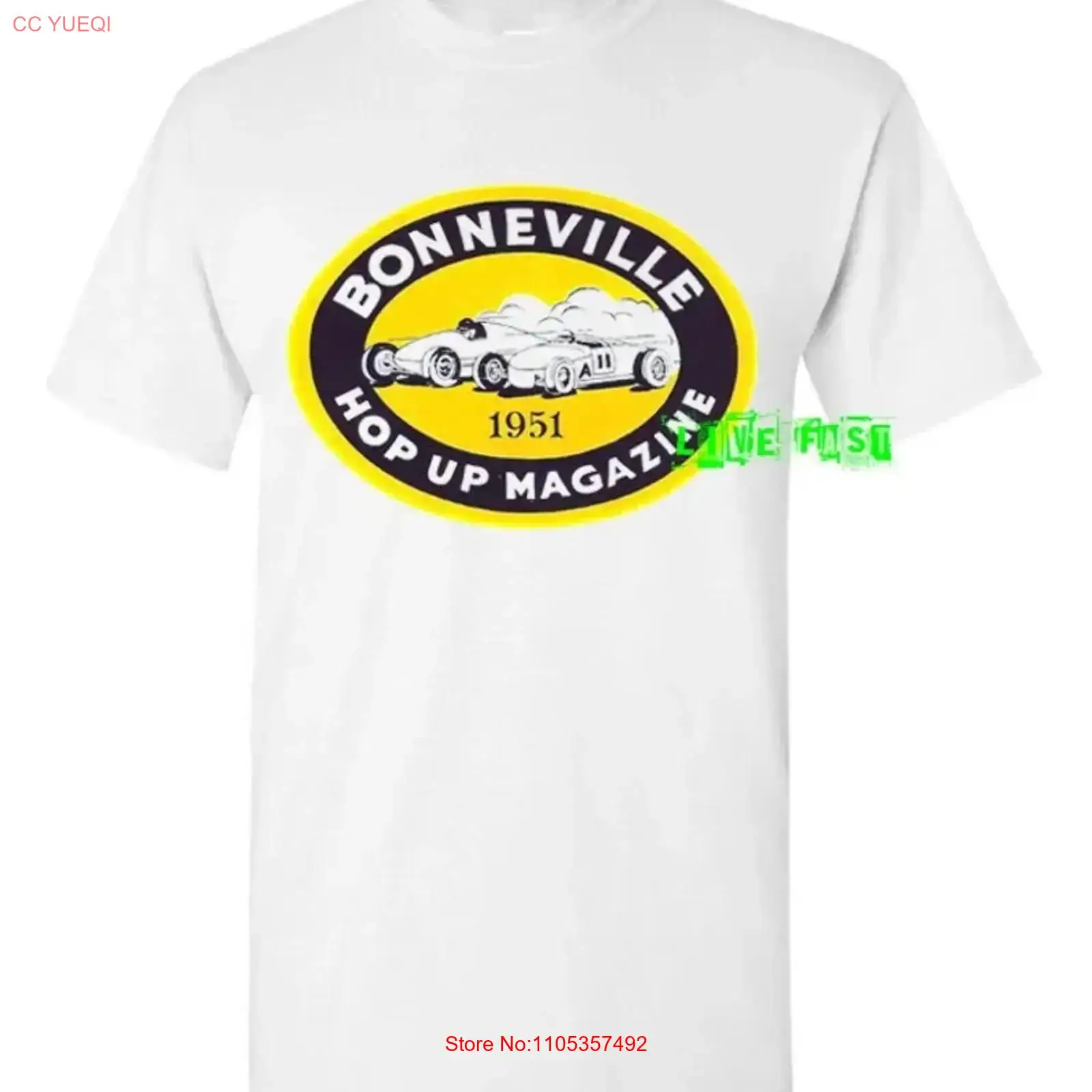 BONNEVILLE SALT FLATS 1951 T S - Collectible Vintage T Shirts recensie en prijs