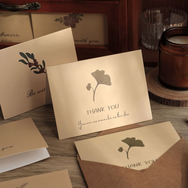6pcs Set Vintage Plant Oil Pai - Collectible Vintage Greeting Cards recensie en prijs