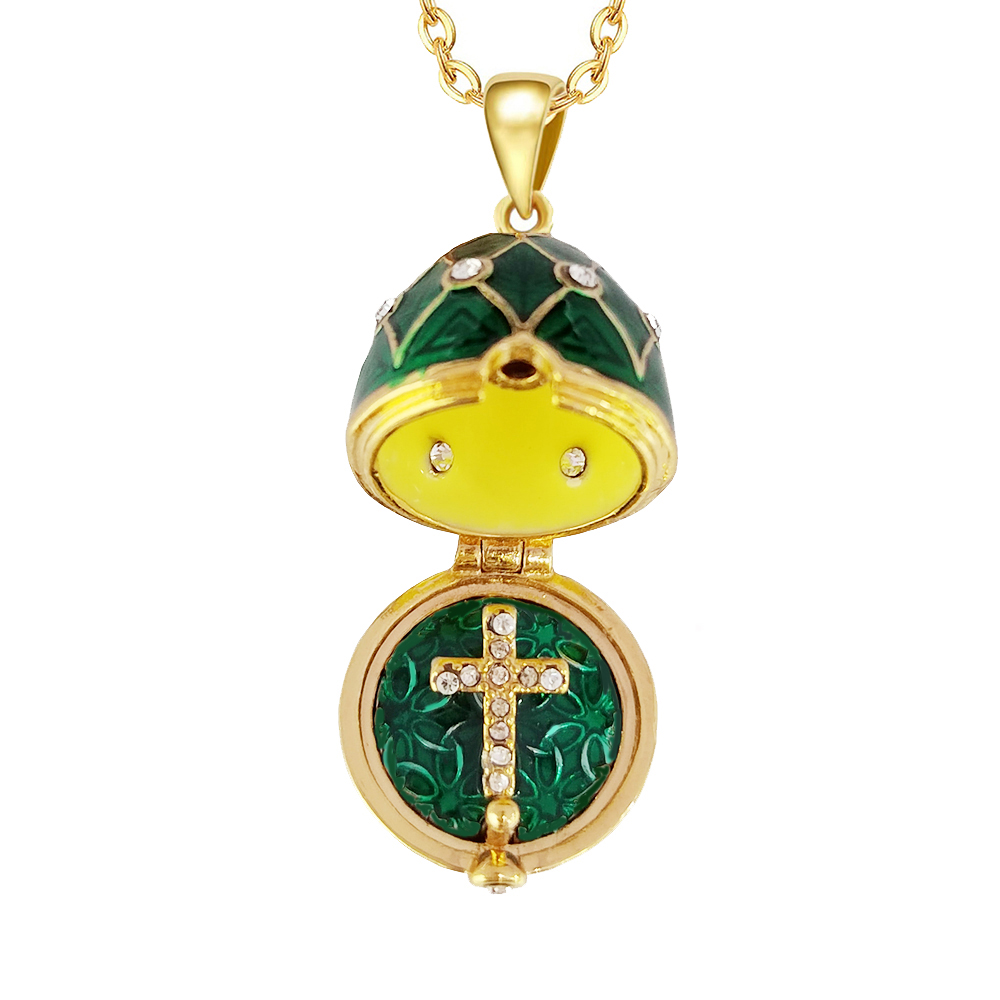 Enamel Faberge Easter Egg Pend - Vintage Collectible Jewelry recensie en prijs