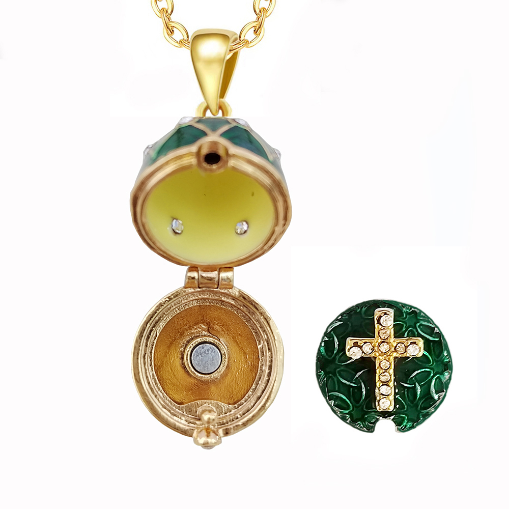 Enamel Faberge Easter Egg Pend - Vintage Collectible Jewelry recensie en prijs