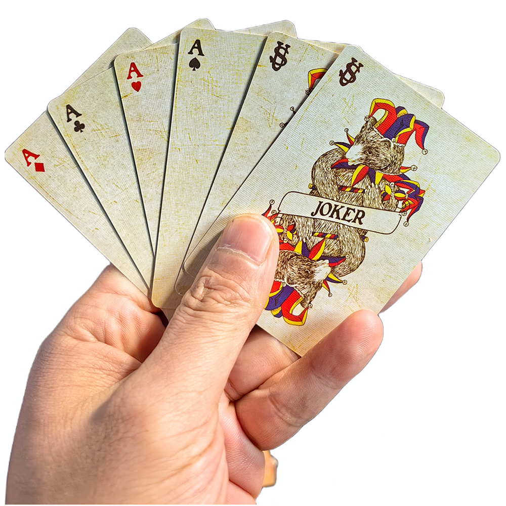 57x72mm Vintage Colourful Bear - Vintage Collectible Playing Cards recensie en prijs