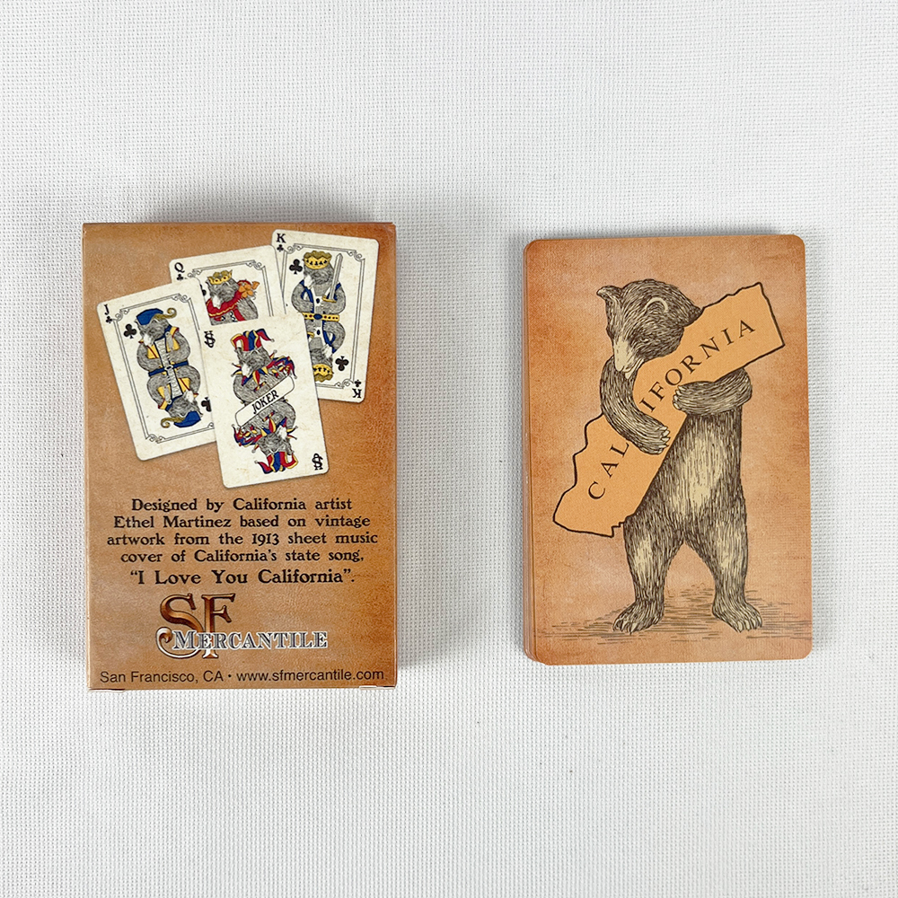 57x72mm Vintage Colourful Bear - Vintage Collectible Playing Cards recensie en prijs
