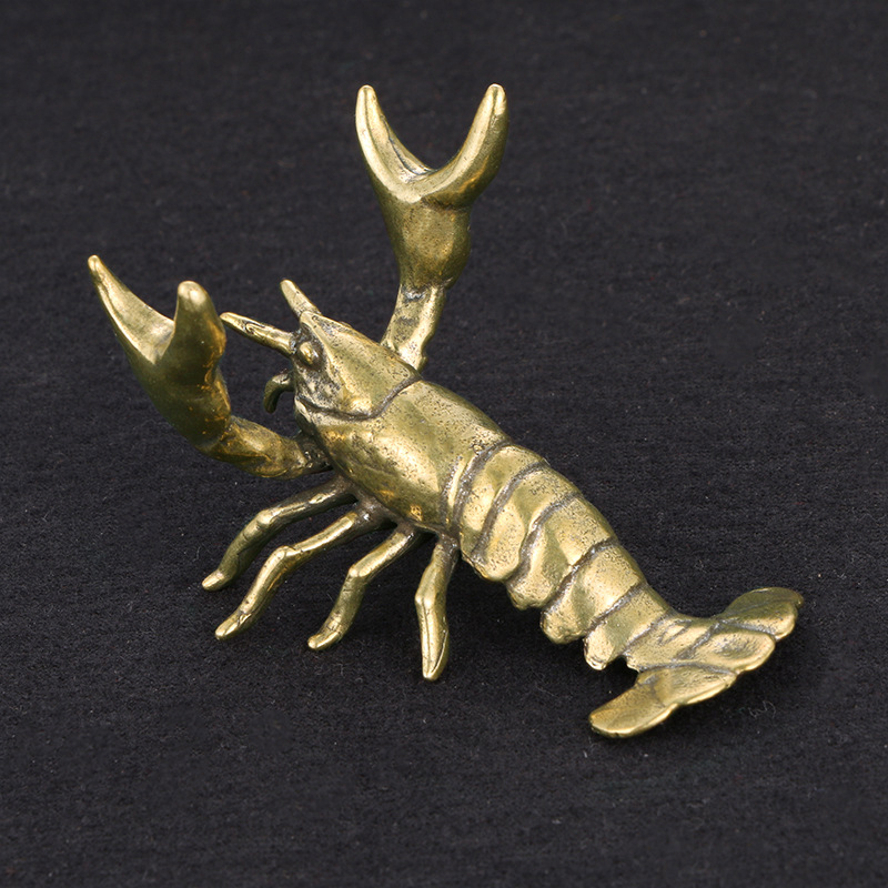Solid Brass Crayfish Ornament  - Vintage Collectible Pens recensie en prijs