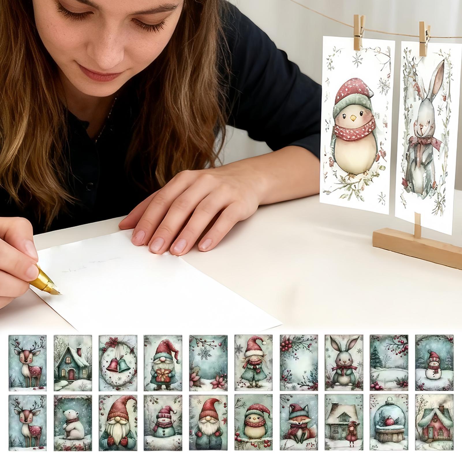 Christmas Greeting Card 20-Pie - Collectible Vintage Greeting Cards recensie en prijs