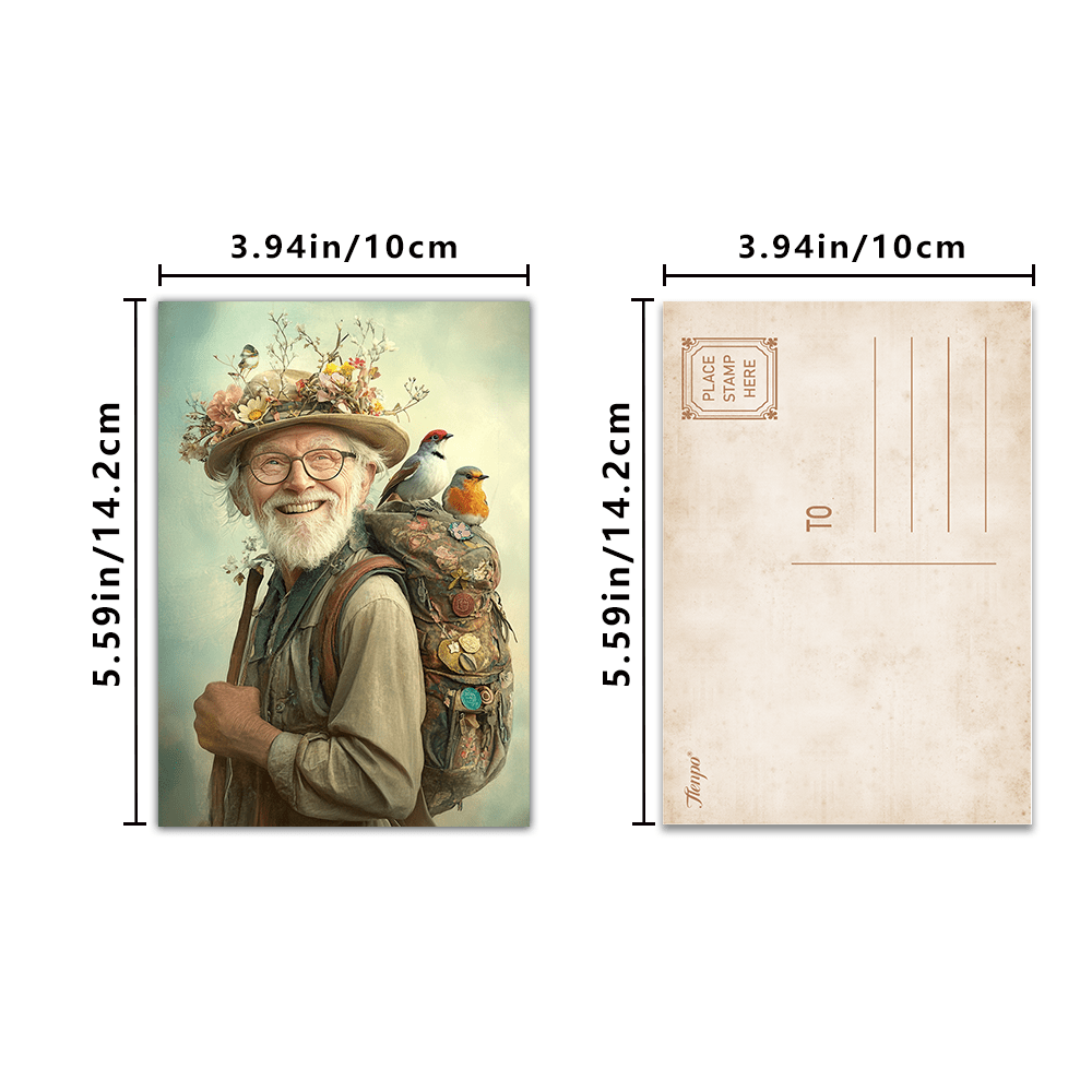 32pcs, vintage cute grandpa, p - Collectible Vintage Greeting Cards recensie en prijs