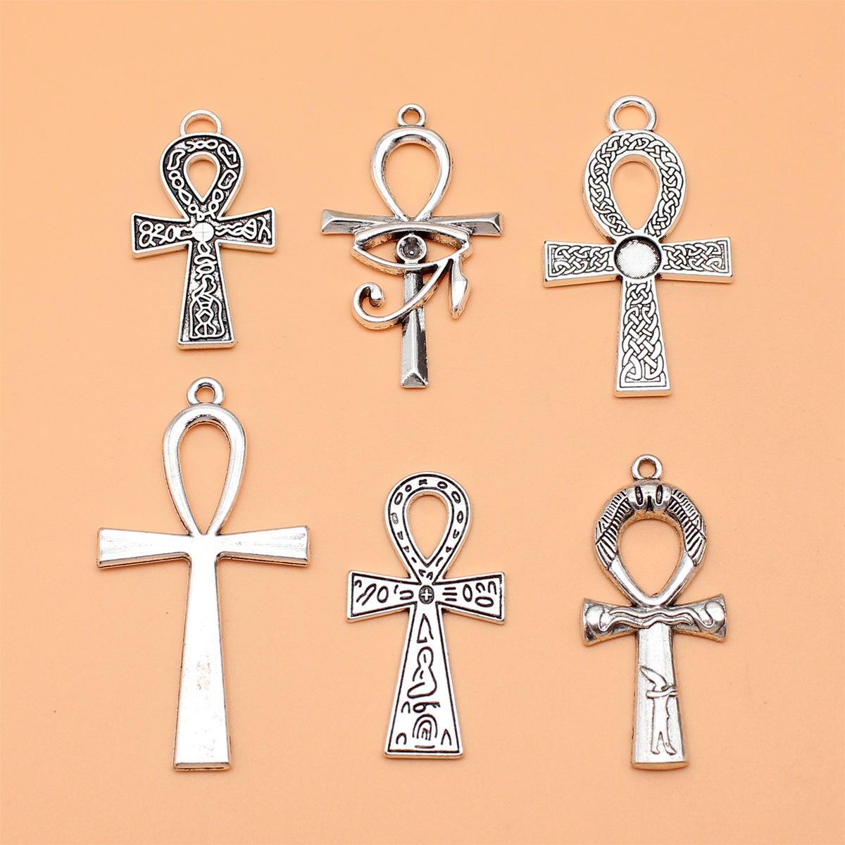 6pcs Antique Silver Color Key  - Vintage Collectible Jewelry recensie en prijs