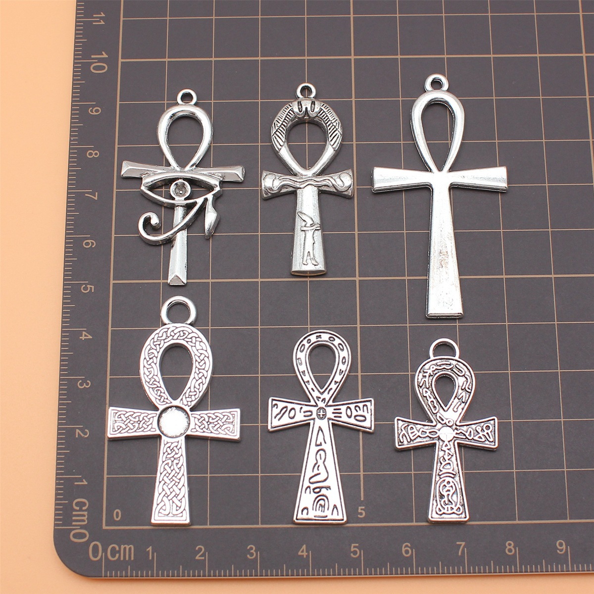 6pcs Antique Silver Color Key  - Vintage Collectible Jewelry recensie en prijs