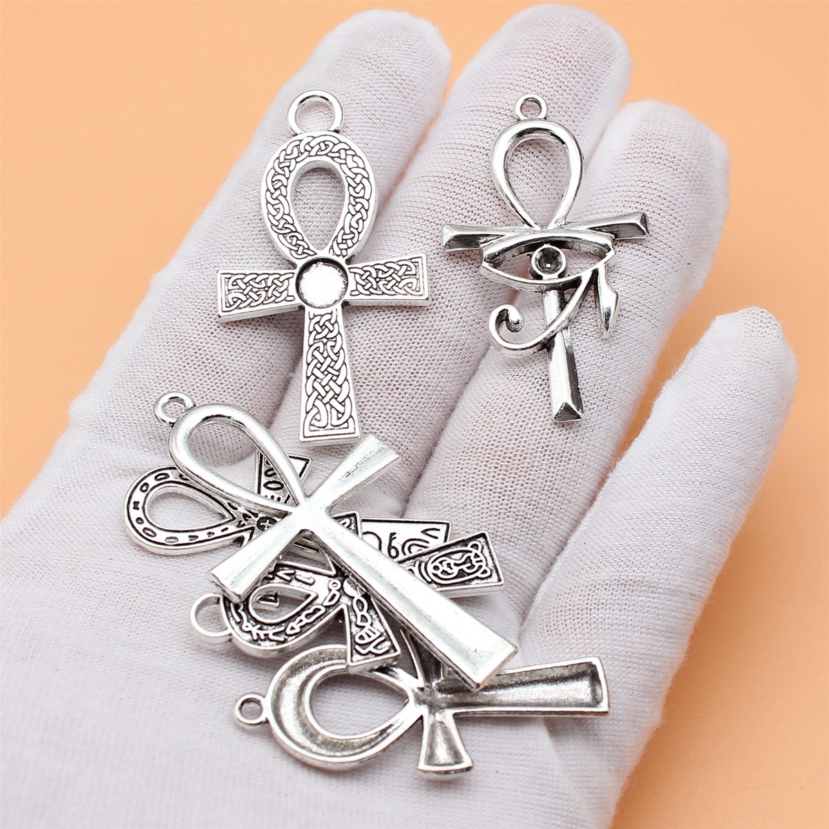 6pcs Antique Silver Color Key  - Vintage Collectible Jewelry recensie en prijs