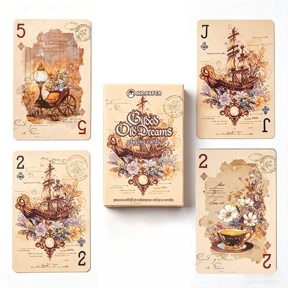 55Pcs Vintage Aesthetic Playin - Vintage Collectible Playing Cards recensie en prijs
