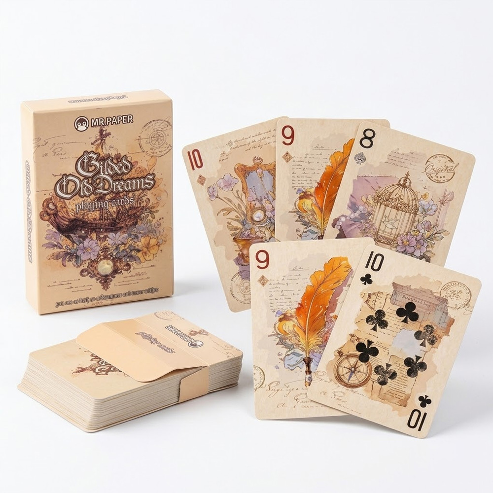55Pcs Vintage Aesthetic Playin - Vintage Collectible Playing Cards recensie en prijs