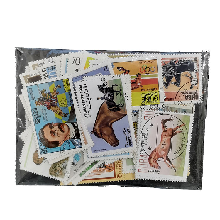 100 Different Horse Stamps Non - Collectible Vintage Postage Stamps recensie en prijs