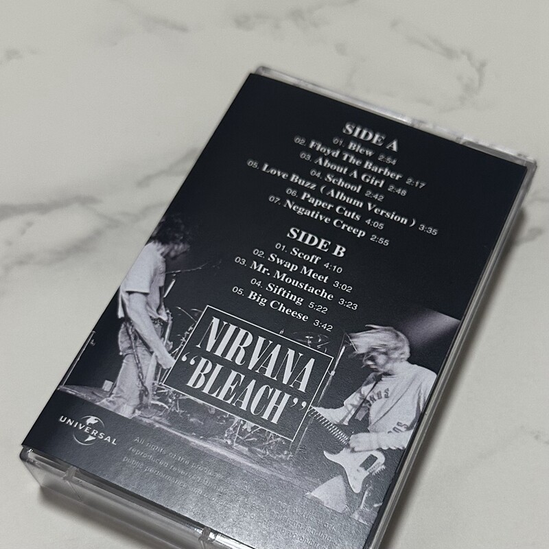 Nirvana Bleach Classic Grunge  - Vintage And Collectible recensie en prijs
