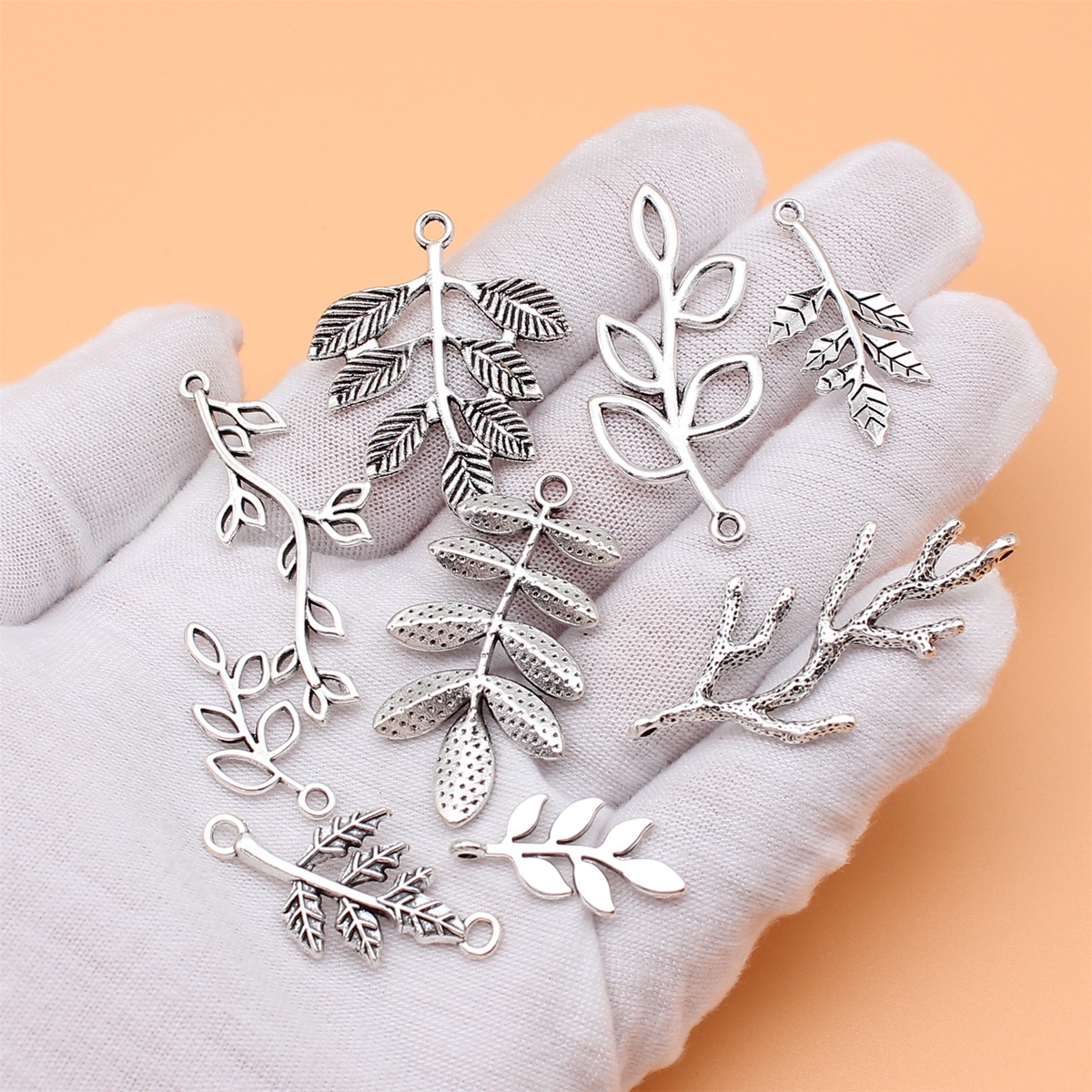 9pcs Antique Silver Color Bran - Vintage Collectible Jewelry recensie en prijs