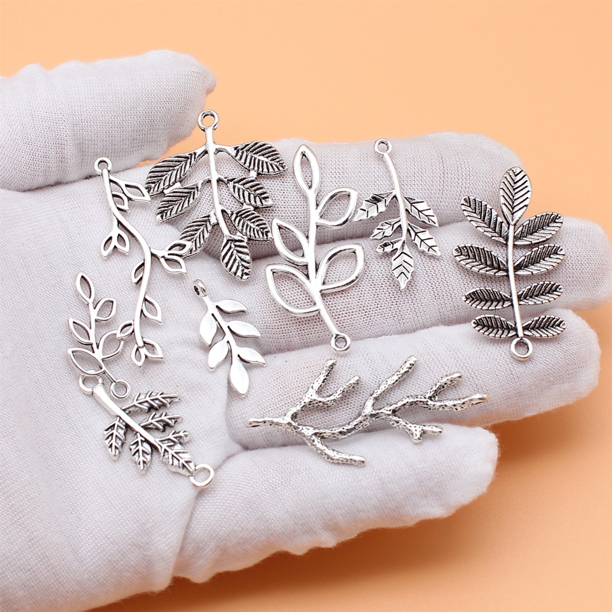 9pcs Antique Silver Color Bran - Vintage Collectible Jewelry recensie en prijs
