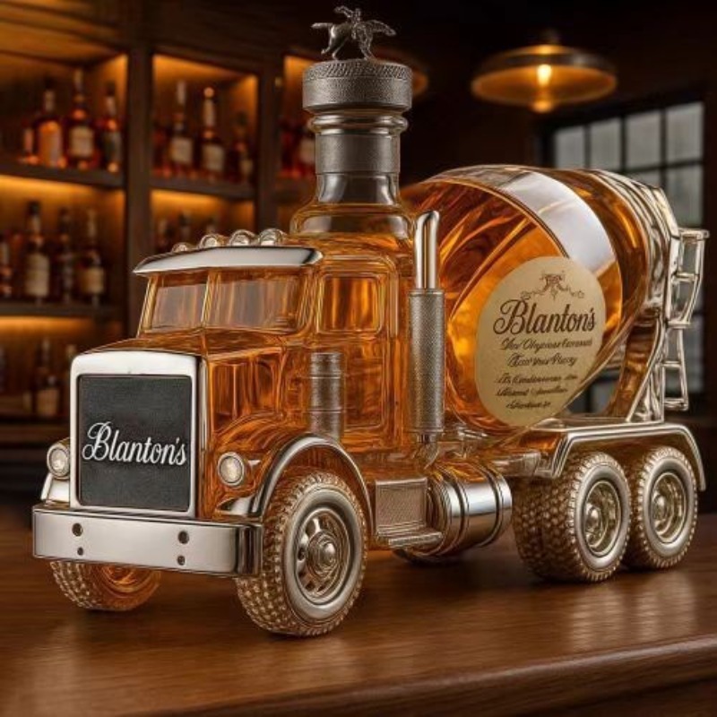 Vintage Truck Design Glass Whi - Vintage Collectible Liquor Bottles recensie en prijs