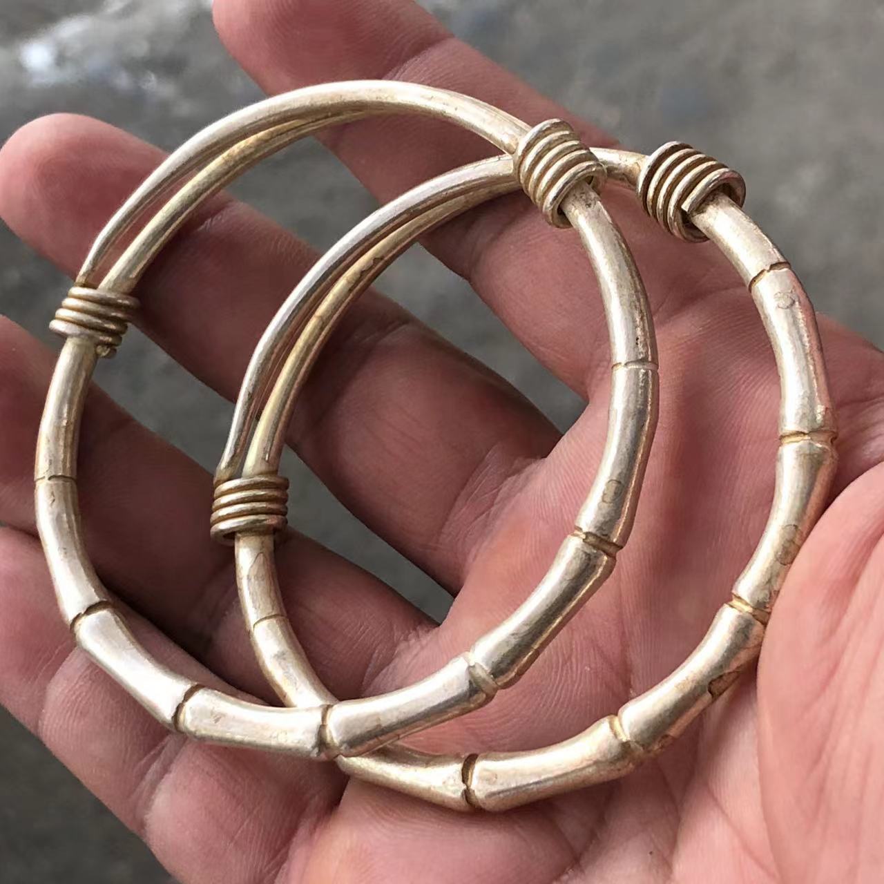 Vintage White Copper Plated Si - Vintage Collectible Jewelry recensie en prijs