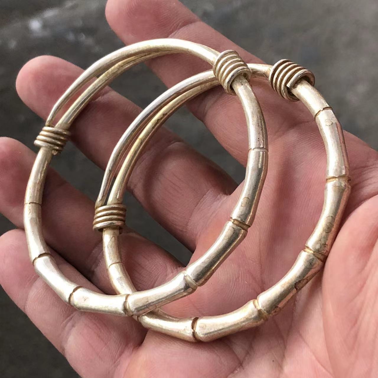 Vintage White Copper Plated Si - Vintage Collectible Jewelry recensie en prijs