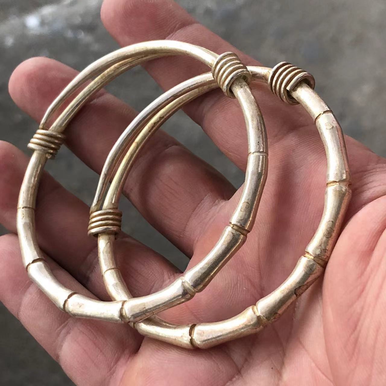Vintage White Copper Plated Si - Vintage Collectible Jewelry recensie en prijs