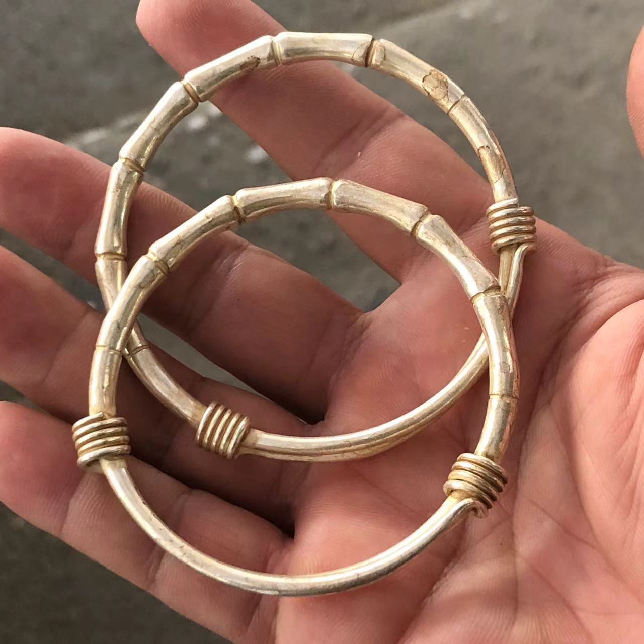 Vintage White Copper Plated Si - Vintage Collectible Jewelry recensie en prijs