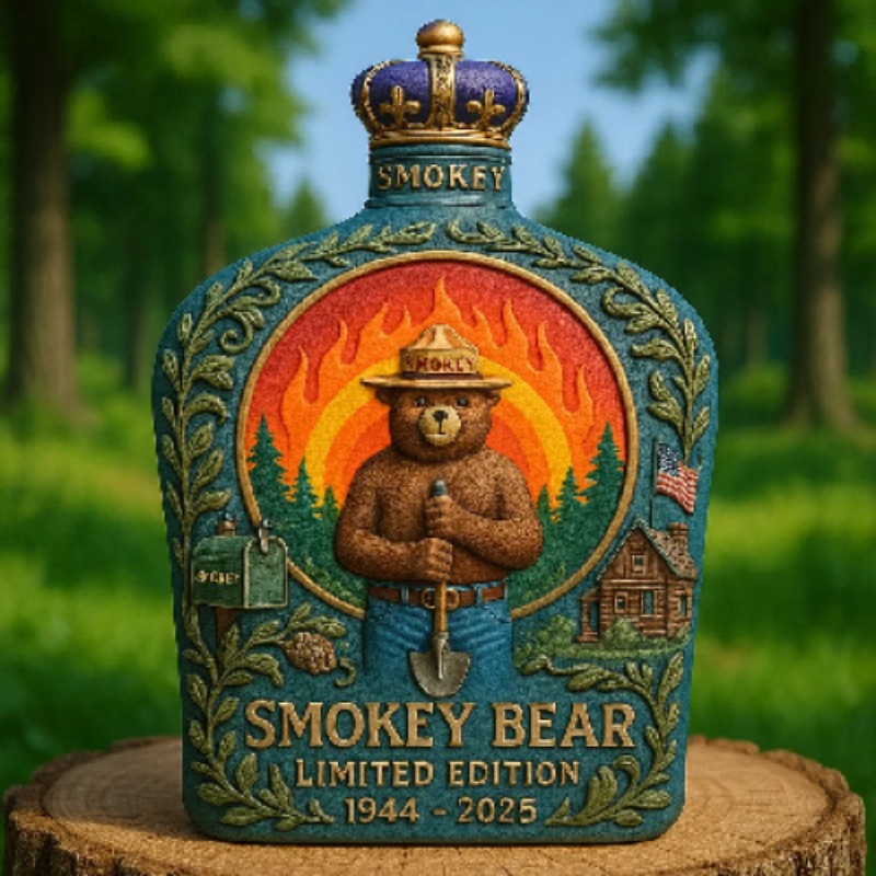 Smokey Bear Fire Prevention Wh - Vintage Collectible Liquor Bottles recensie en prijs