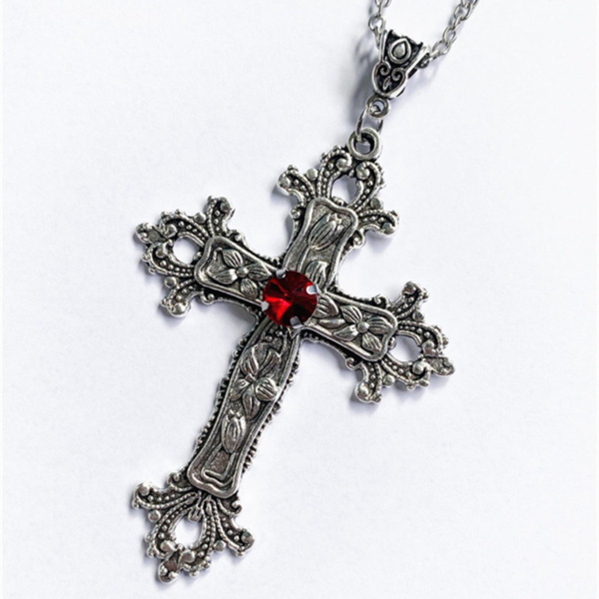 Punk Crystal Big Cross Pendant - Vintage Collectible Jewelry recensie en prijs