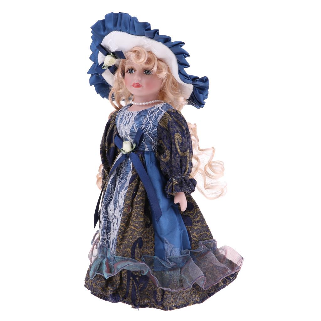 Vintage Porcelain Doll 30cm Co - Vintage Collectible Porcelain Dolls recensie en prijs