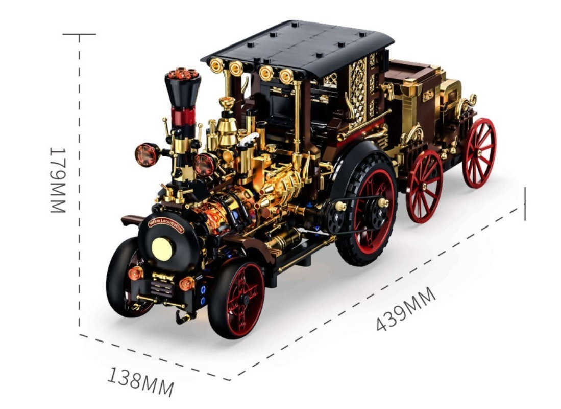 Creative 1331Pcs Vintage Mecha - Vintage Collectible Cars recensie en prijs