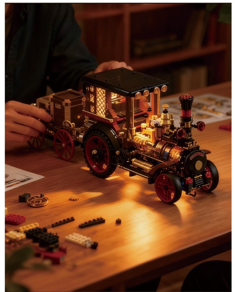 Creative 1331Pcs Vintage Mecha - Vintage Collectible Cars recensie en prijs