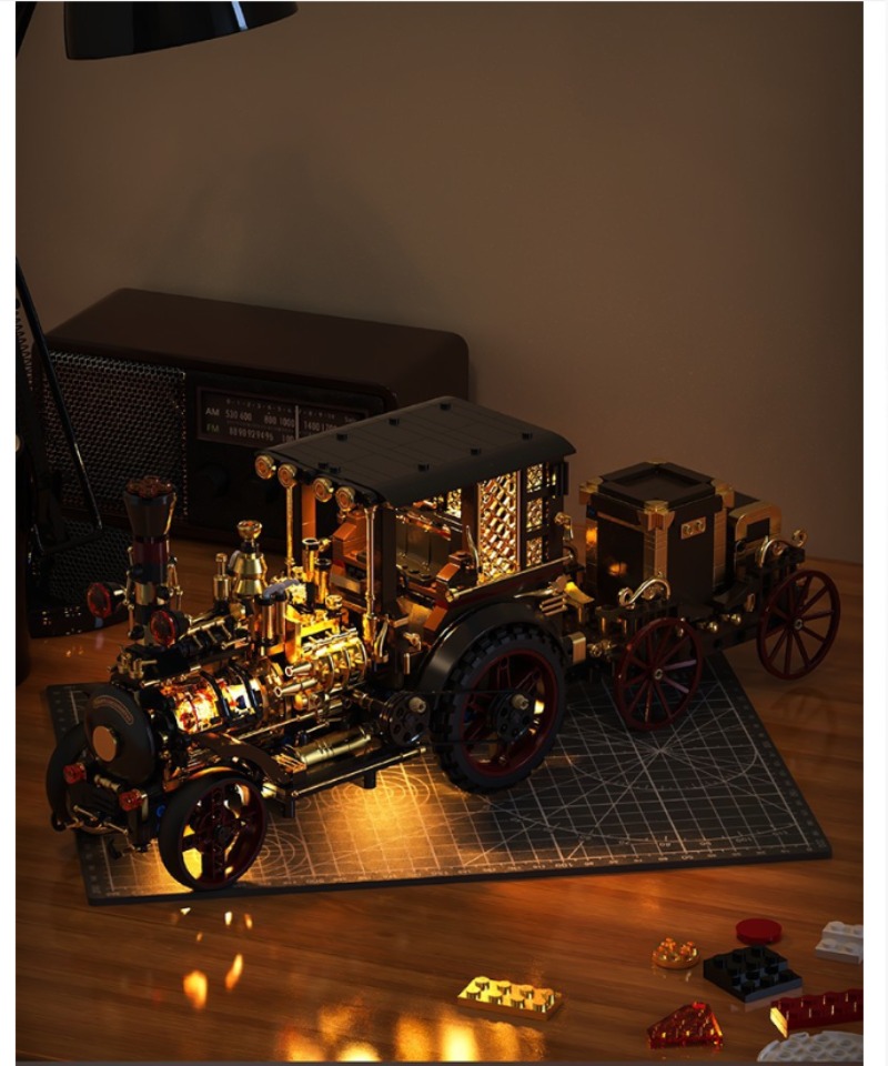 Creative 1331Pcs Vintage Mecha - Vintage Collectible Cars recensie en prijs