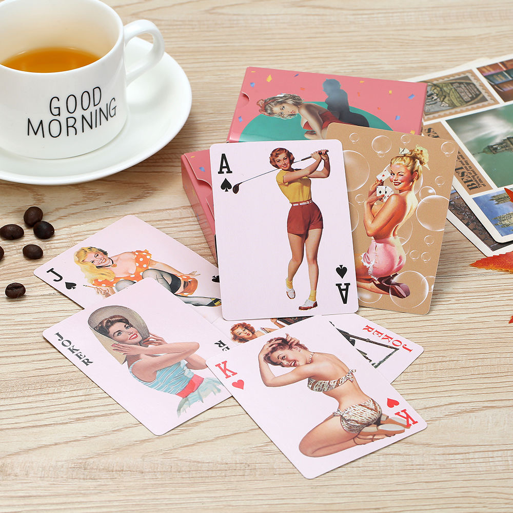 Vintage Sexy Bikini Beauty Pla - Vintage Collectible Playing Cards recensie en prijs