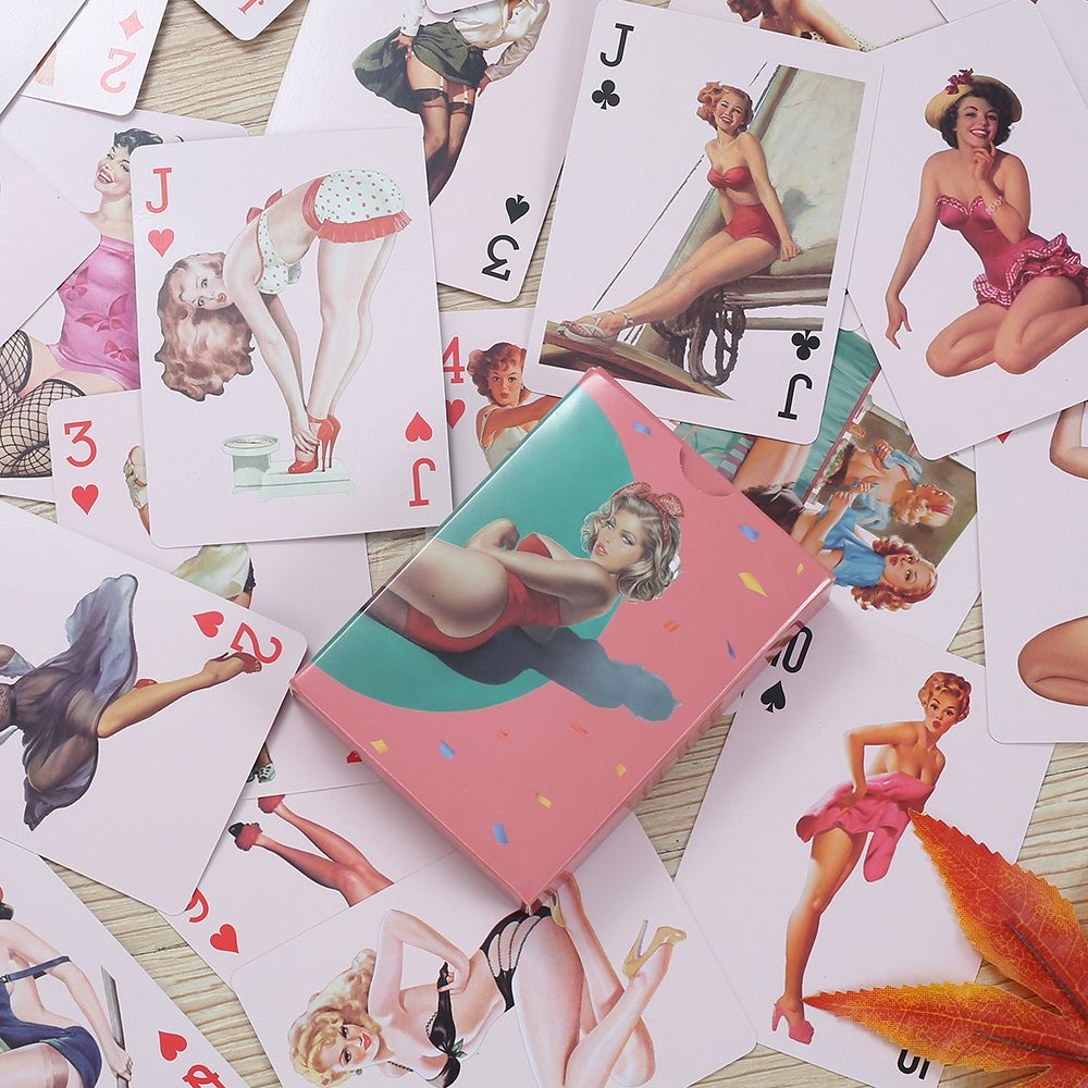 Vintage Sexy Bikini Beauty Pla - Vintage Collectible Playing Cards recensie en prijs