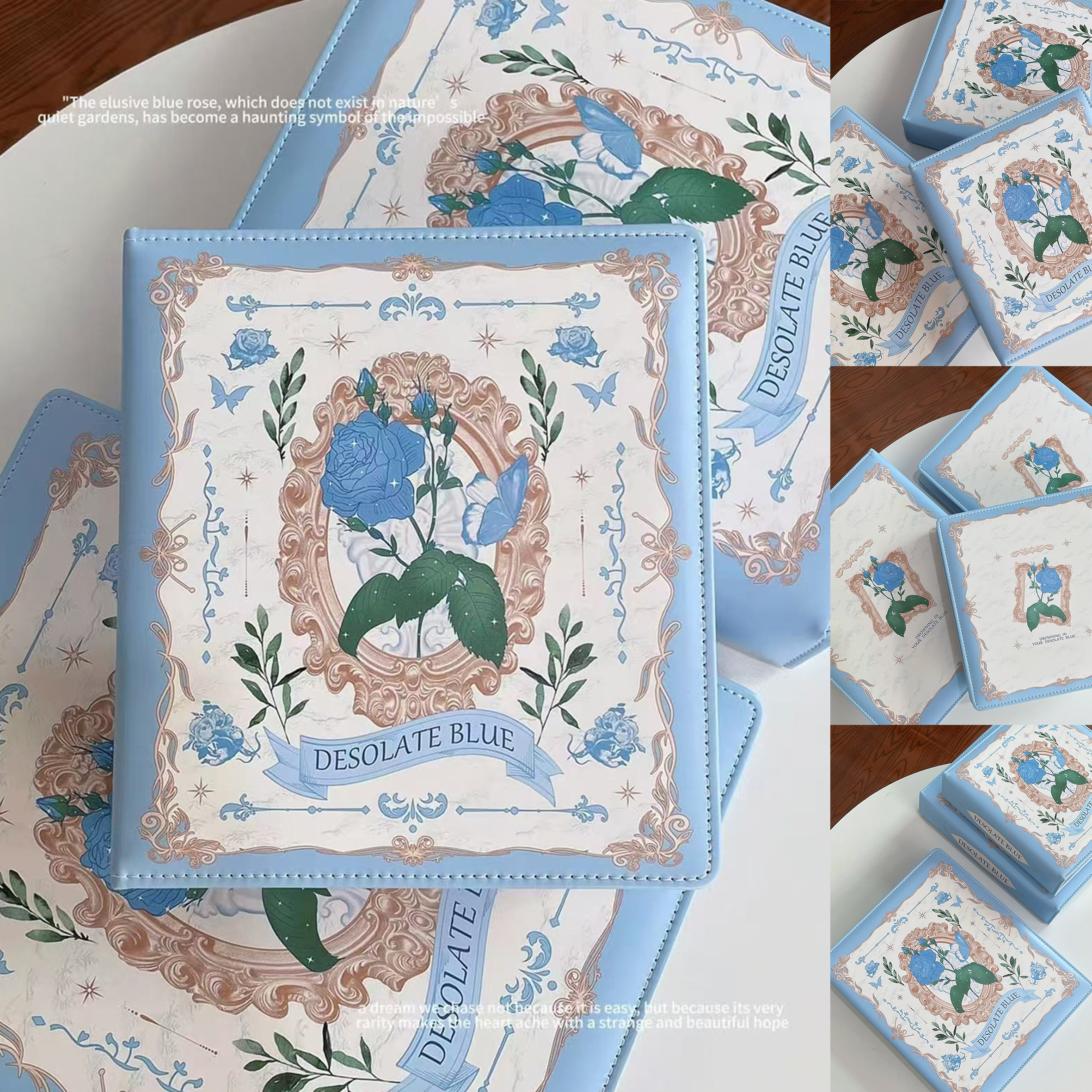 Silent Blue Rose A4/A5 PU Leat - Polaroid Photo Album recensie en prijs