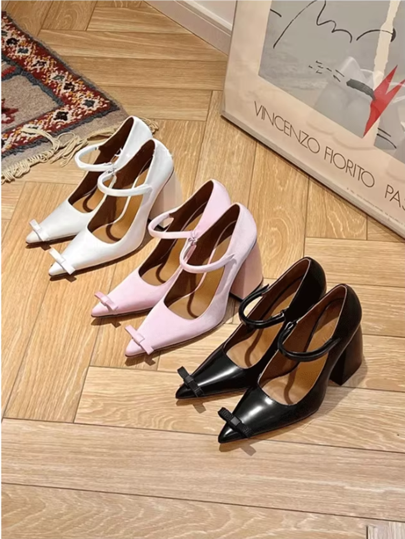 Elegant Pointed-Toe Multi-Colo - Vintage Collectible Shoes recensie en prijs