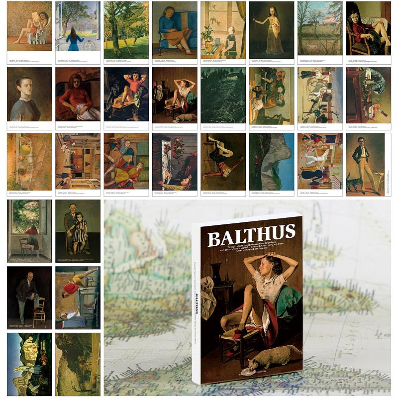 30Pcs Balthus Art Postcard Set - Collectible Vintage Greeting Cards recensie en prijs