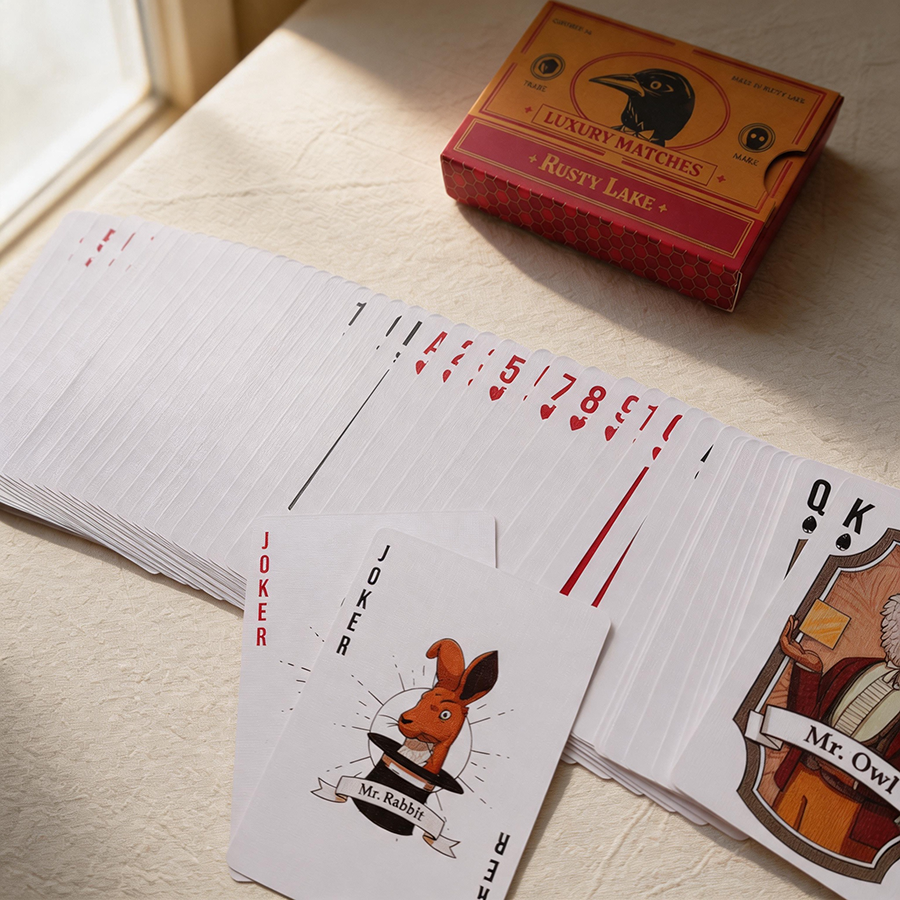 Vintage Cartoon Animal Playing - Vintage Collectible Playing Cards recensie en prijs
